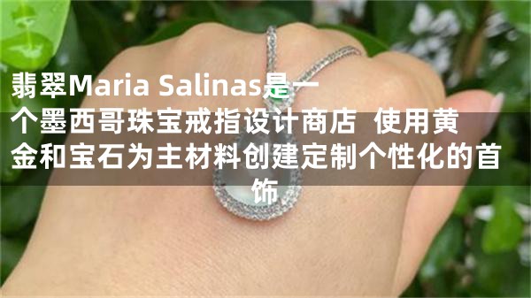 翡翠Maria Salinas是一个墨西哥珠宝戒指设计商店  使用黄金和宝石为主材料创建定制个性化的首饰